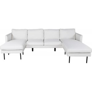 Eden u-sofa - Lys beige