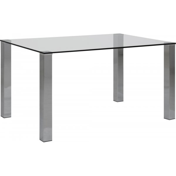 Edge spisebord 140 cm - Krom