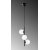 Domino loftslampe 11047 - Sort/hvid