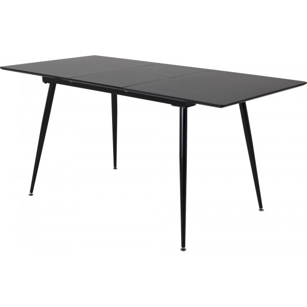 Kkken spisebord 120-160 cm - Sort