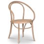 Fitchburg spisebordsst; Ovalt spisebord 106-141 cm - Hvid/Olieret Eg med 4 stk. Danderyd No.30 stole Whitewash